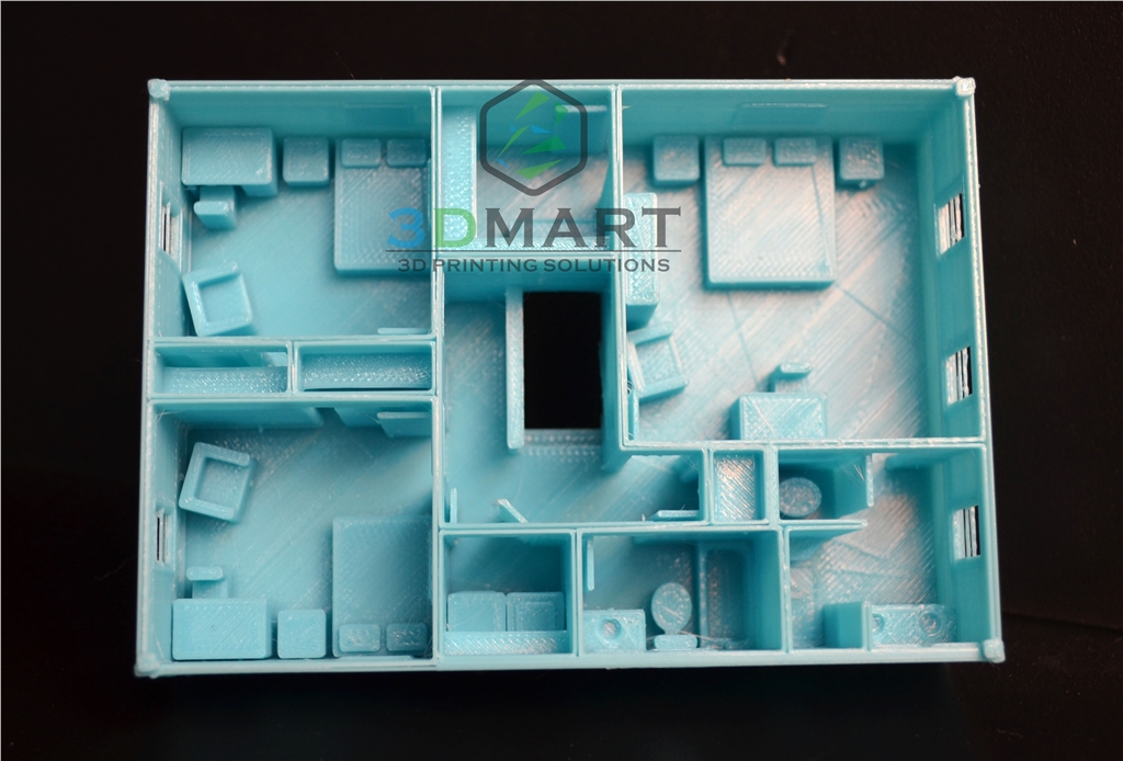 Ultimaker 3D印表機 ESUN PLA 3D列印 房子 室內設計