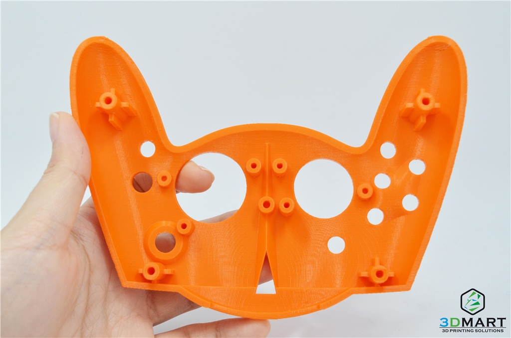 水溶性支撐PVA拆除後能夠打造出精細的物件