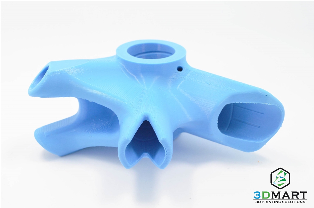 Ultimaker 2+ 藍色CPE印製腳踏車支架 Ultimaker 2+ 藍色CPE印製腳踏車支架