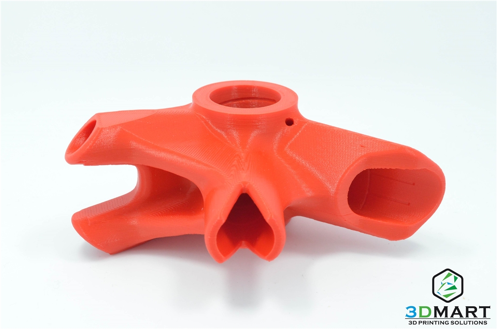 Ultimaker 3 紅色PLA印製腳踏車支架 Ultimaker 3 紅色PLA印製腳踏車支架