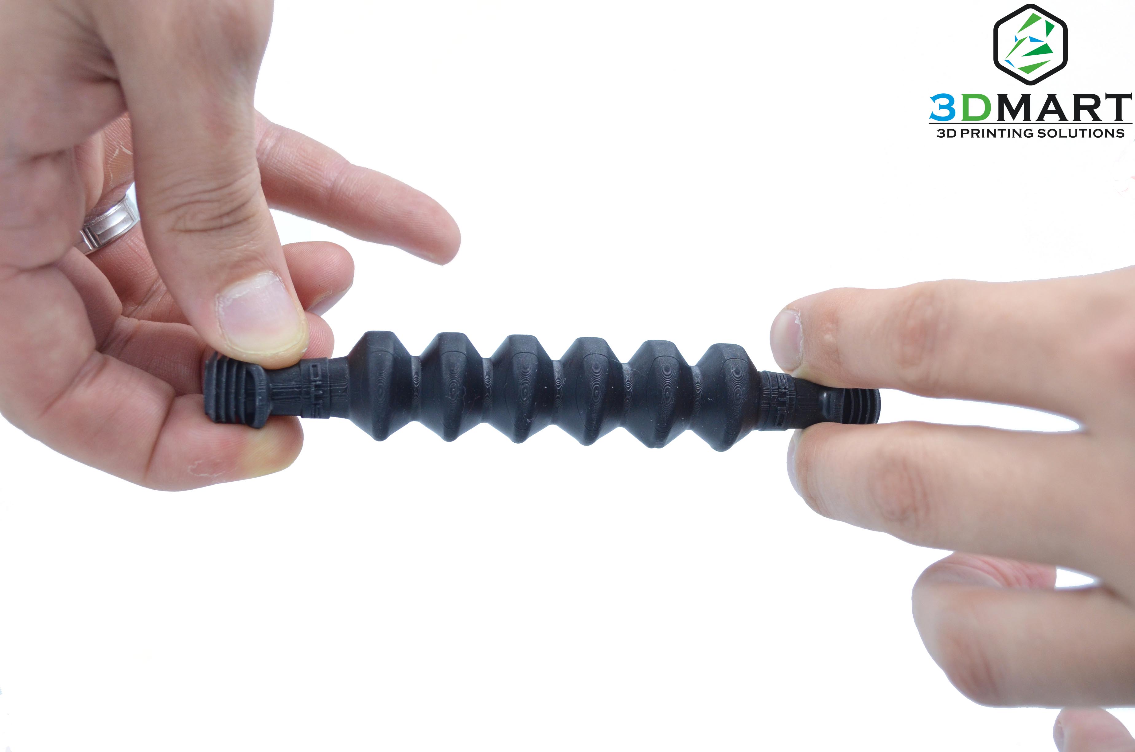 DWS XFAB光固化3D列印機 彈性材 伸縮測試