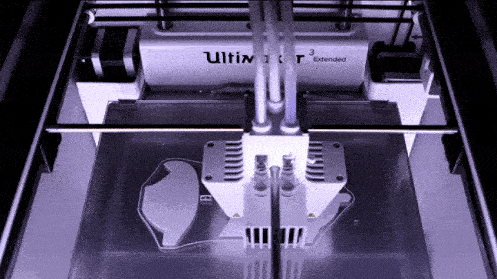 使用Ultimaker列印出拼圖Fittle Fish