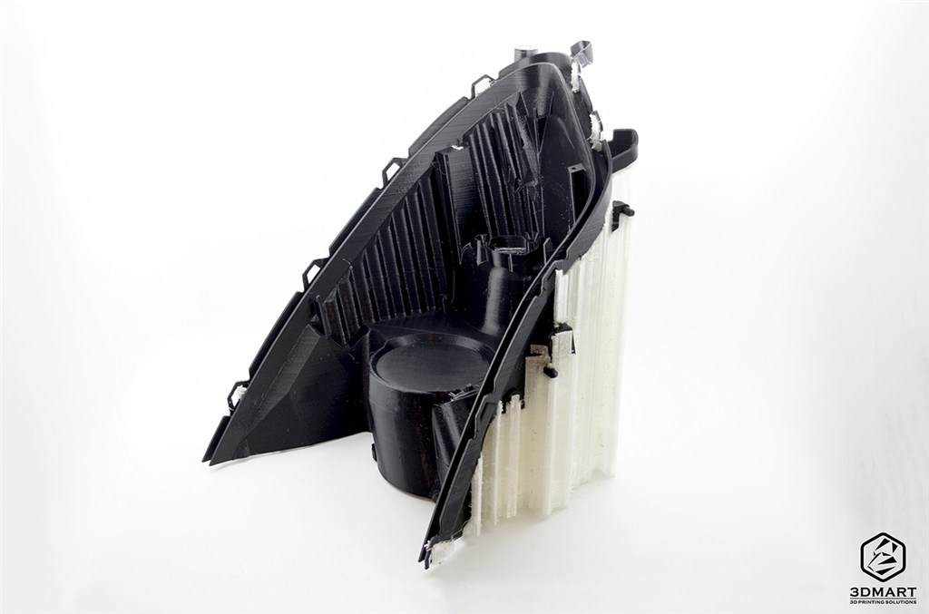 車燈未拆支撐前的樣子