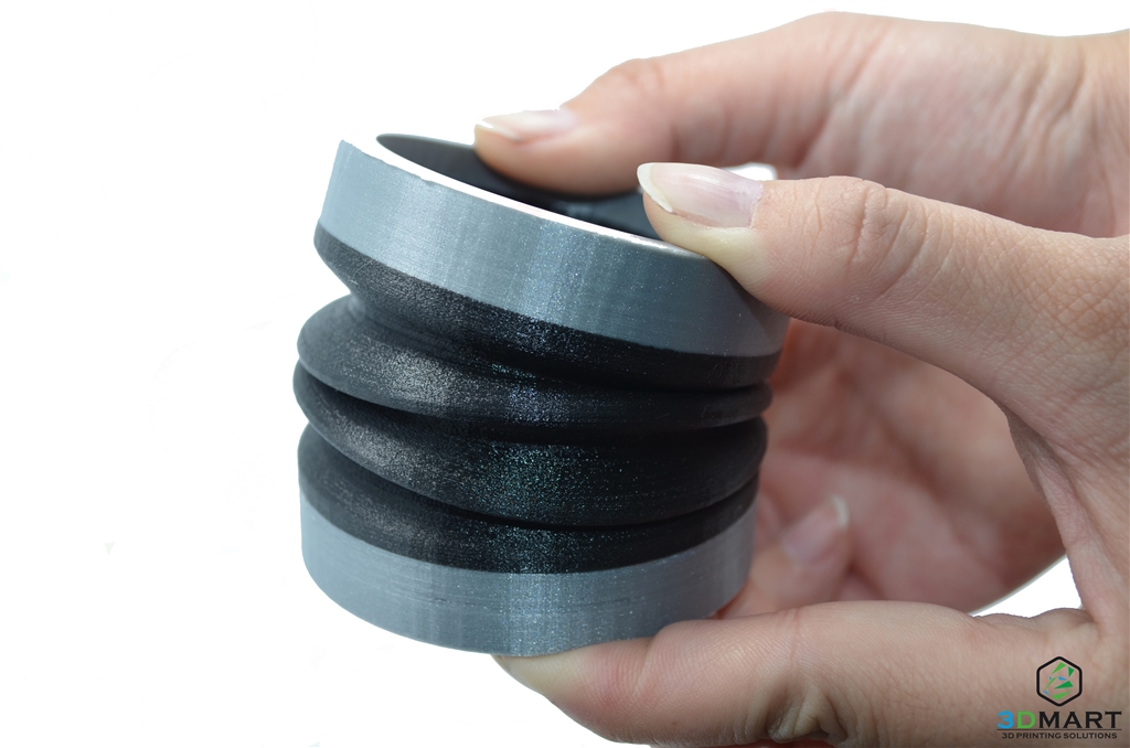 Ultimaker 3 Extended的軟硬材料新組合TPU-PLA -效能測(cè)試