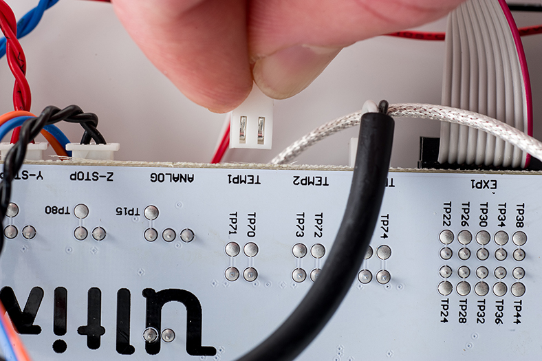 PT100B, 感溫線, Ultimaker,  Ultimaker2, 主機板, TEMP